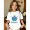 Европейские размеры Футболка с принтом «Мультяшная черника» | Круглый вырез, Повседневная летняя футболка, Обычный крой