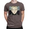 Мужские футболки Monster Johann Naoki Urasawa Крутые хлопковые футболки с круглым воротником Харадзюку Новое поступление Одежда