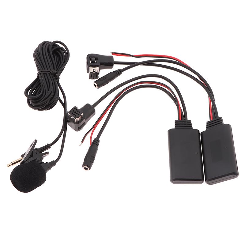 1 шт. Автомобильный Bluetooth аудиоприемник+Микрофон для радио Ip-Bus 12Pin Aux приемник адаптер Bluetooth 5.0 Аудио Aux-In кабельный адаптер