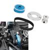 RC Belt Drive Gear Set for TTO2 Remote Control Car, 57T Belt Teeth, Applicable To TT02 Remote Control Car