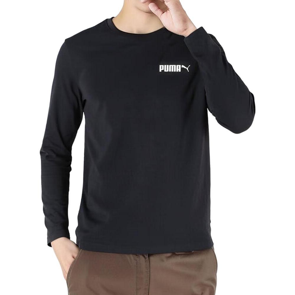 Puma Футболки Мужские Черные С Круглым Вырезом Средняя 693000-01