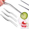 1PCS Stainless Steel Food Tweezer Clip