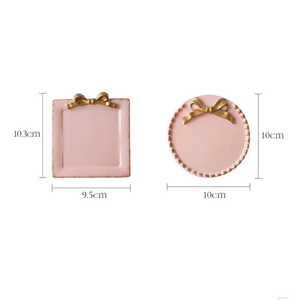 Photo Props Decorative Jewelry Plate Resin Jewelry Dish New Jewelry Display Tray Jewelry