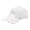 Breathable Visors Cap Embroidered Mesh Peaked Hat Casual Flower Baseball Cap  Outdoor