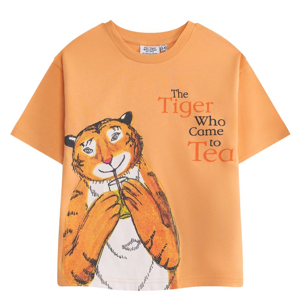 The Tiger Who Came To Tea Boys Character Short-Sleeved T-Shirt