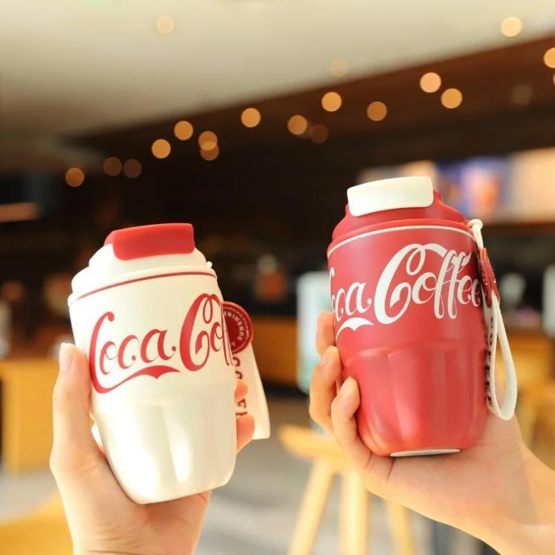1 шт. 260 мл 320 мл нержавеющая сталь термокружка Coca Cola Same High Beauty бутылки для воды кофейная чашка портативная двойная кружка для напитков в офисе