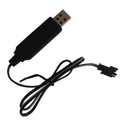 Портативный USB-кабель для зарядки с 2-контактным штекером для аккумулятора 3,7 В 18650, пульт, модель, электроигрушка, самолет, аксессуары для зарядки