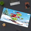 The Grinch Print Mouse Pad, for Keyboard Pad Laptop PC Mat for Office Home Use, Desk Decor, Perfect Birthday Gift for Gamers