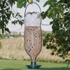 Recycle Empty Soda Bottle Top Bird Feeder Automatical Feeding Outdoors Garden Balcony Hanging Feeding Tray Yard Garden Decor