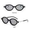 Hip Hop Round Frame Sun Glasses Literary Men's Shades Small Oval Sunglasses  for Women & Men