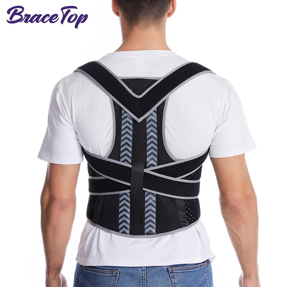 Корсет Bracetop Корректор осанки Полная поддержка Облегчение боли в верхней и нижней части спины Улучшение осанки