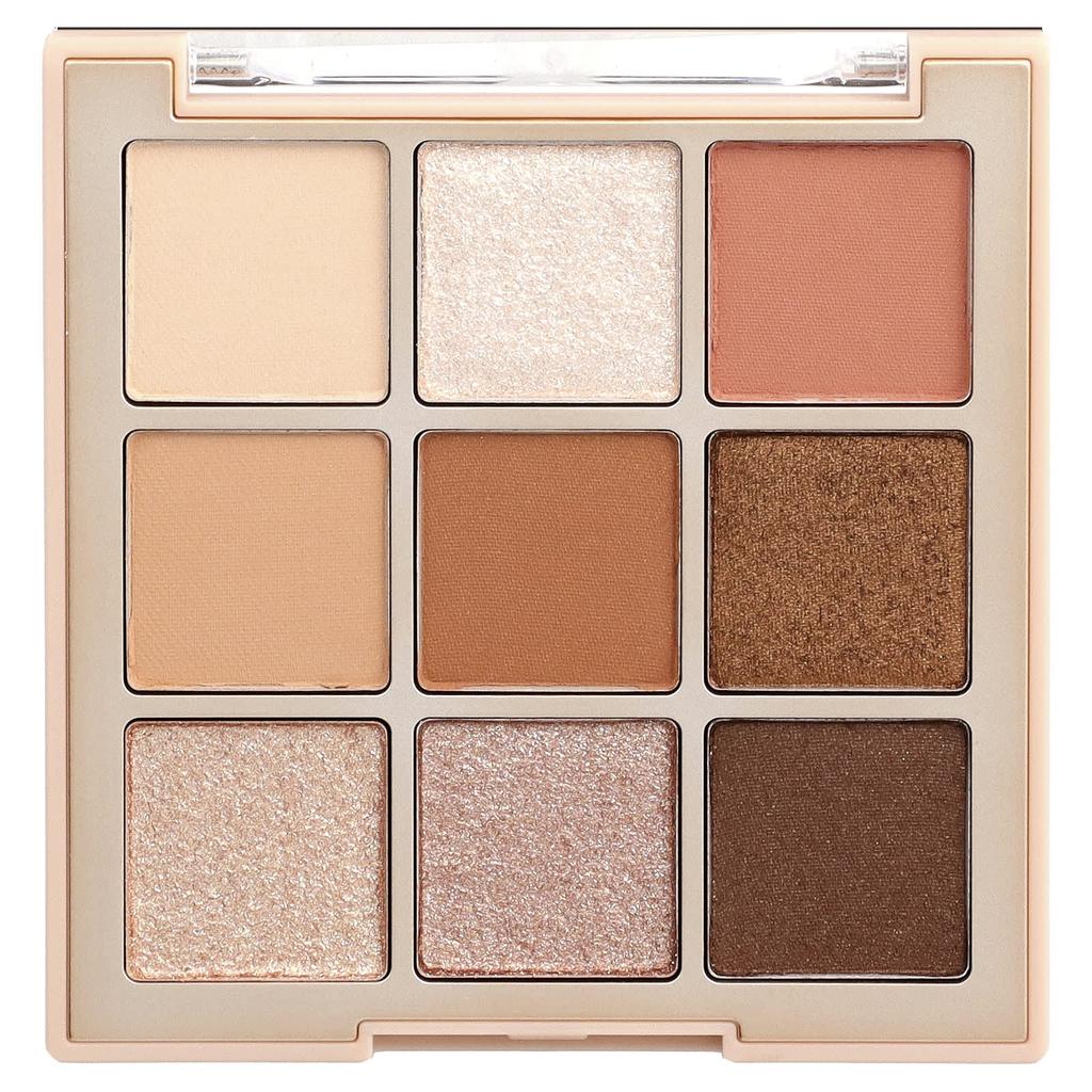 DASIQUE Eyeshadow Palette, 01 Sugar Brownie, 1ea