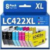 Ink Cartridge - MADEMOISELLE TISS - LC422XL - Multi-color - 3000 Pages - Compatible Brother