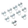 10pcs Hose Clamp Fuel Line Clamp Water Pipe Clip Seal Welding Clip For Fuel Gas Pipe Cable Coolant Radiator Anticorrosive