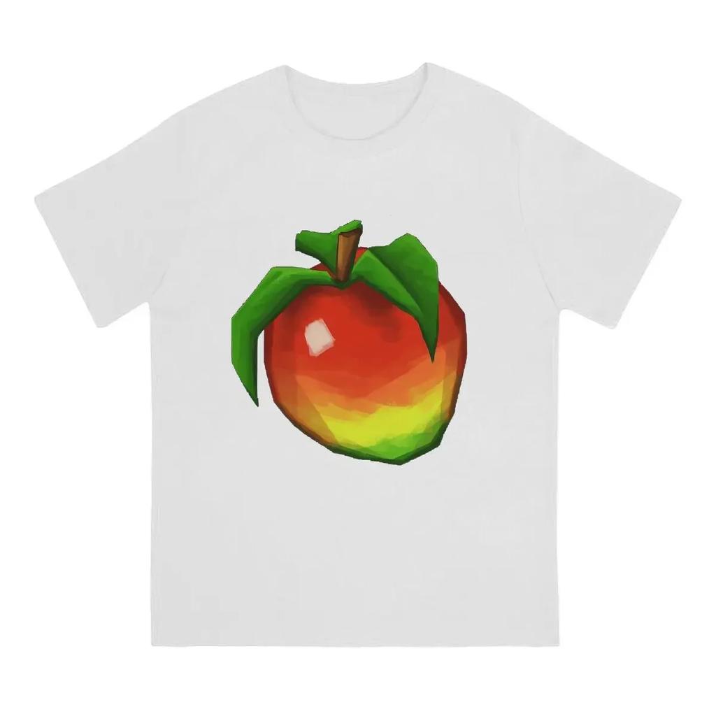 Crash Bandicoots Мужская футболка с круглым вырезом и принтом Wumpa Fruit Hip Hop Street wear, топ с коротким рукавом
