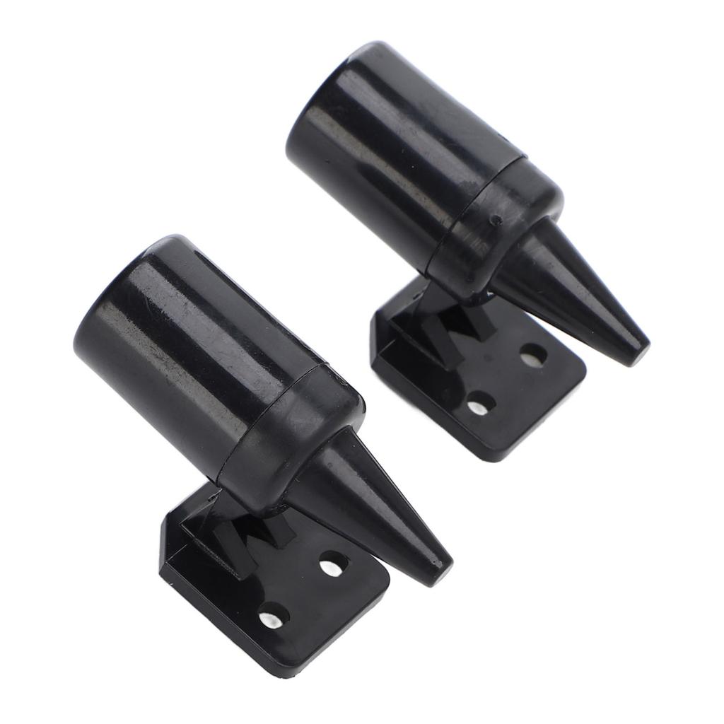 1 пара свистков для оленей, предупреждающий свисток для автомобилей, грузовиков, мотоциклов, черный