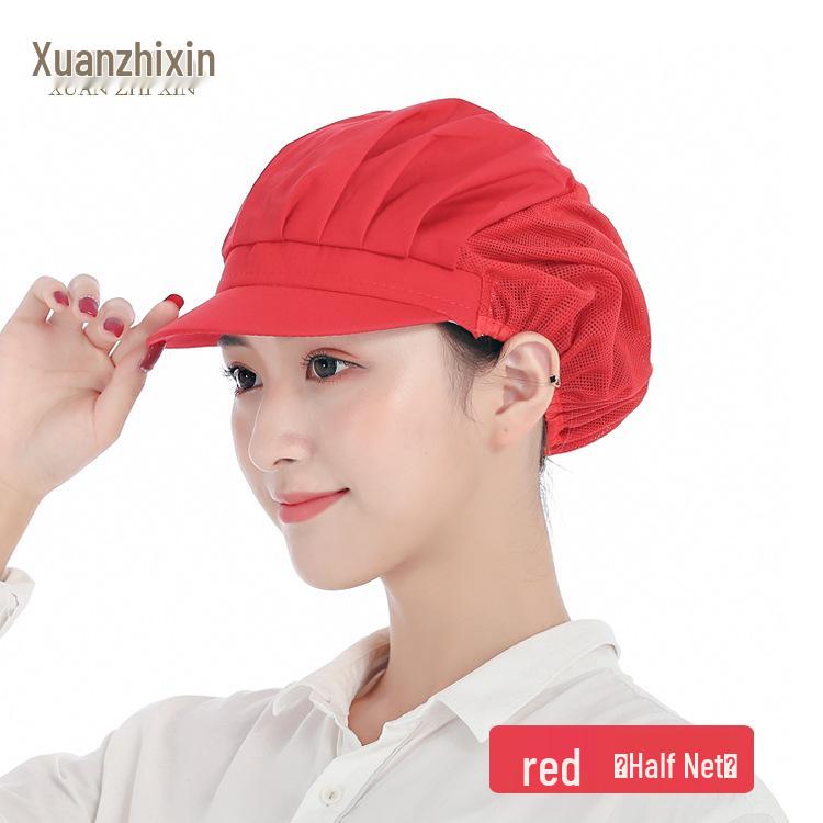 Xuanzhi Women's Breathable Dustproof Kitchen & Chef Hat for Hygiene and Protection