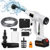 Handheld Pressure Washer Portable Power Cleaner with Rechargeable 1500*10mAh Battery Car Washer Gun