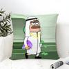 Cartoon funny beach Bikini Bottom Pillow Case linen pillow case sofa home decor cushion cover cushion cove