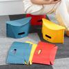 Portable Collapsible Cardboard Stool for Outdoor Camping and Fishing
