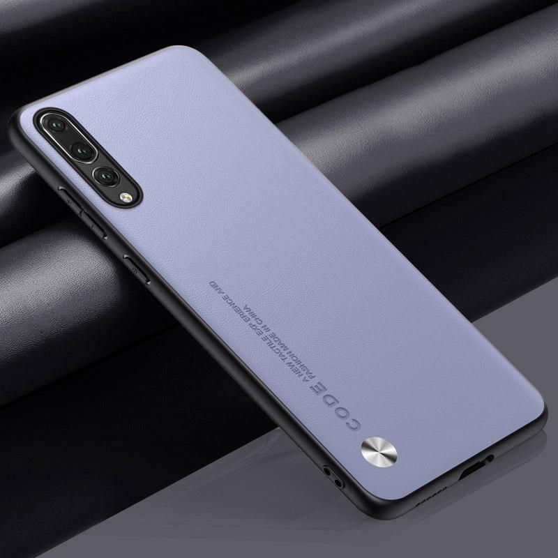 Роскошный чехол из искусственной кожи для Huawei P20 Pro P20Pro, задняя крышка, матовый силиконовый чехол для телефона с полной защитой для Huawei P20 Lite, чехол