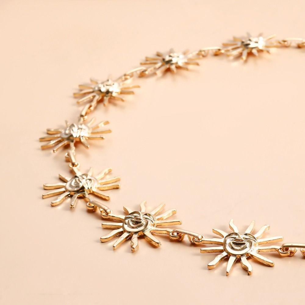 Винтажная панк поясная цепочка Ретро сплав Поясной ремень Подходящие ко всему Кушаки для платья Для женщин