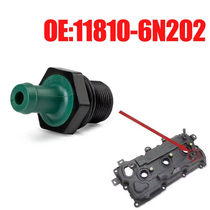Car PCV Valve Engine Parts Automobile Unidirectional Ventilation Valve Accessories for Nissan / Infiniti 11810-6N202