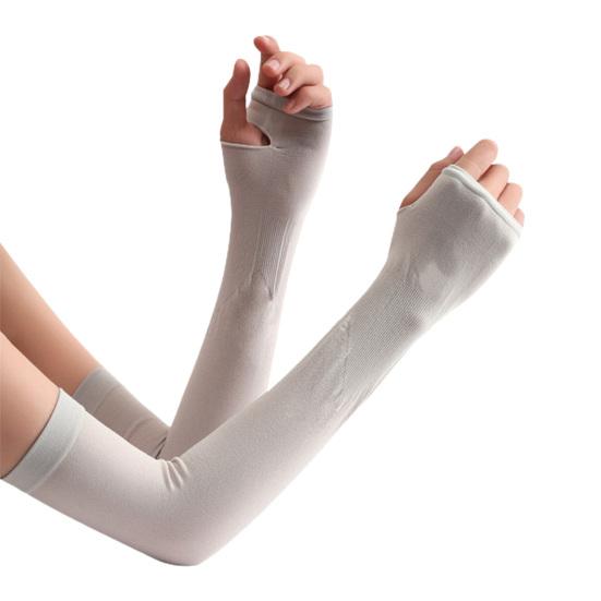 1 пара модных унисекс без ограничений, чехол для рук, солнцезащитные рукава, уличные перчатки, формирователь