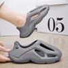 Couples Hole Shoes Summer Coconut Sandals Men's Beach Shoes Fashion Outdoor EVA Sandals and Slippers Baotou Shoes