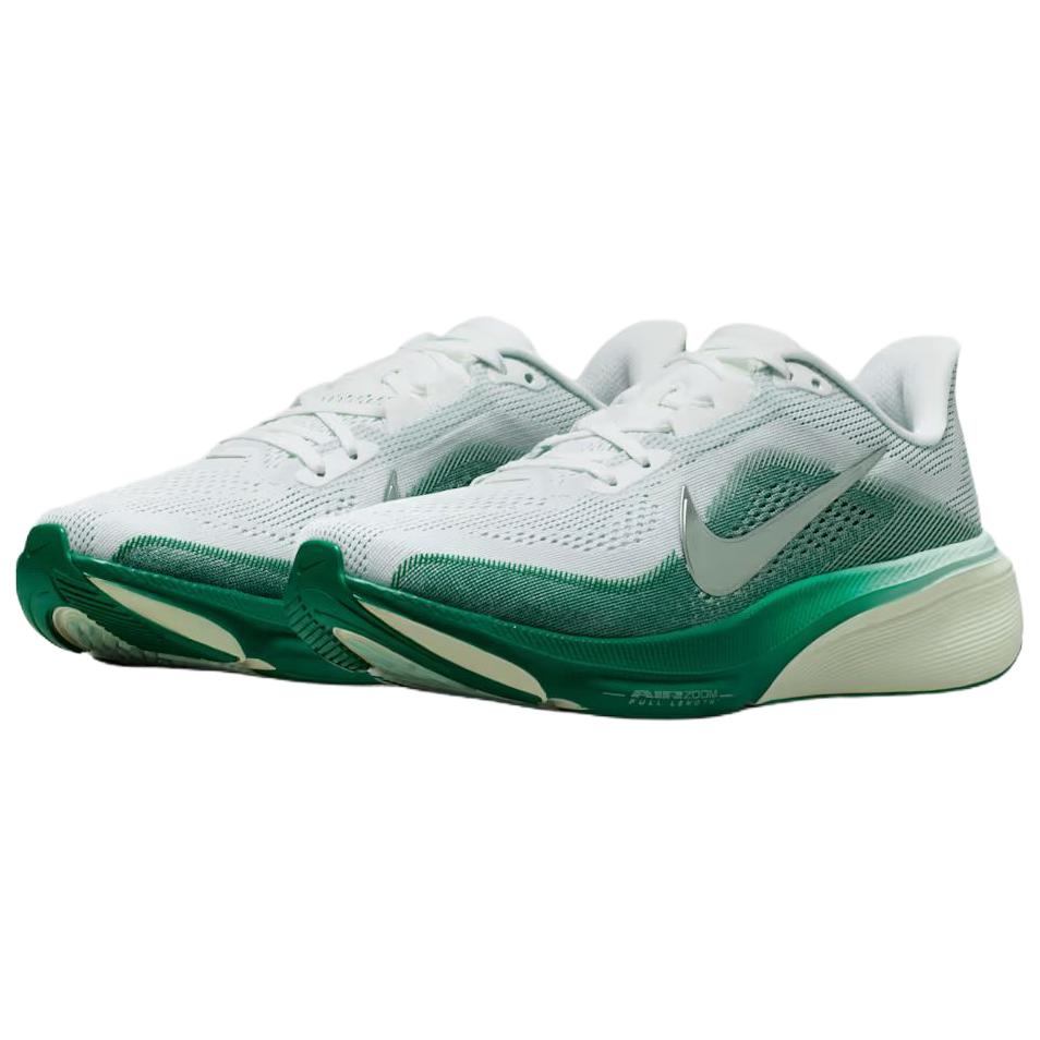 Nike Кроссовки для бега Pegasus 42 Устойчивые к истиранию Дышащие Женские Бело-зеленые IB1881-100