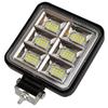 2pcs Cars Truck Off Road SUVs Vans Square 4-Inch White LED Work Light Pods Flood Spot Lamp