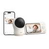 [Продукт, сертифицированный на BabyTech Awards 2025-26] Видеоняня Anker Eufy C10 (Радионяня) приблизительно. 3 МП/2K 4-кратное увеличение/Детекция движения и температуры в помещении/Мони