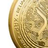 Памятная монета XRP Coin Символ финансовых инноваций Монета XRP Ethereum, выделяющая ведущие цифровые монеты Подарок для энтузиастов Образовательный