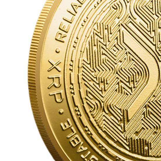 Памятная монета XRP Coin Символ финансовых инноваций Монета XRP Ethereum, выделяющая ведущие цифровые монеты Подарок для энтузиастов Образовательный