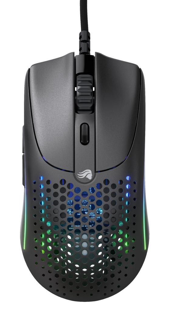 Glorious Model O 2 Wired Black Ultra Lightweight 49g RGB LED Wired Gaming Mouse Black MS665 GLO-MS-OV2-MB