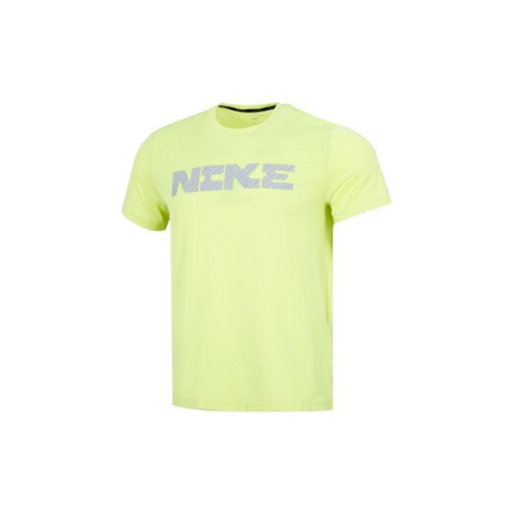 Nike Мужская футболка с втачным рукавом Зеленая DD1751-344