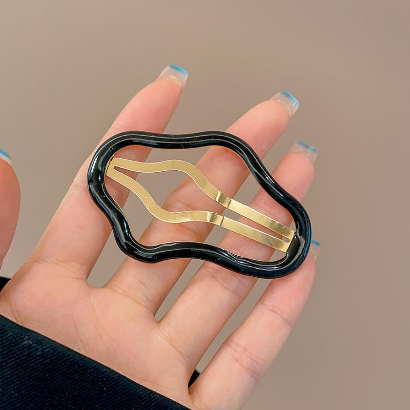 Стильная шпилька Hollow Cloud - простая заколка BB для челки для девочек