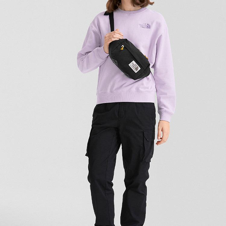 The North Face 3л Беркли Модная Сумка на Молнии Через Плечо для Походов Унисекс Черный 52VU-FW22-D2-84Z