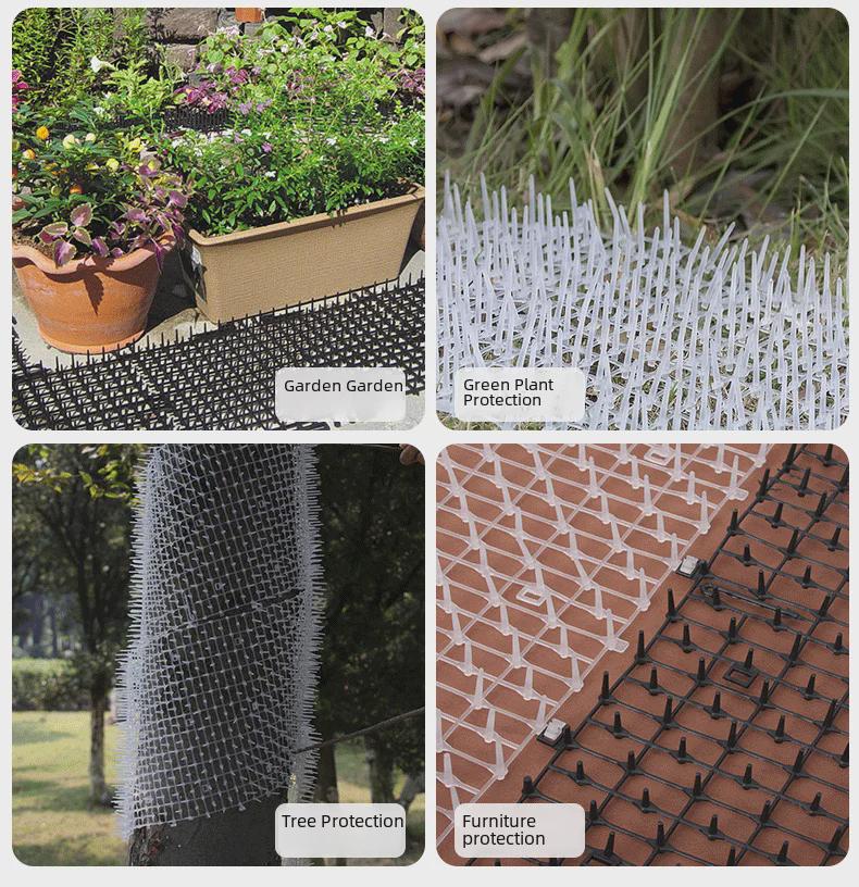 Набор шипов и спрея для отпугивания кошек для предотвращения царапин и отпугивания на открытом воздухе