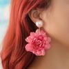 Cute Pearl Earrings Bohemia Earrings Simulated Flower Earring Pearl Dangle Earring  Vacation