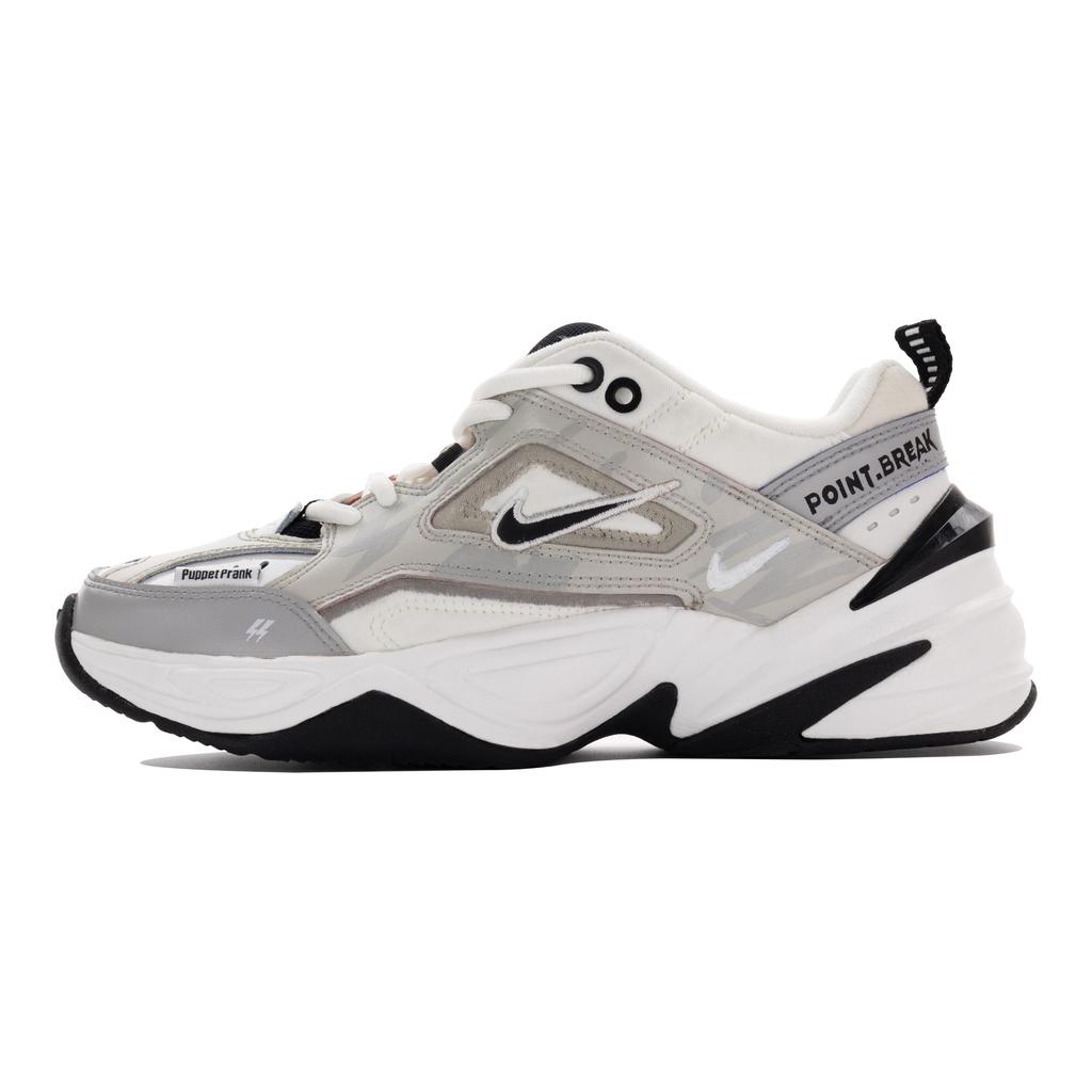 Nike M2K Slip Resistant Low top Chunky Sneakers Women's Light Gray AO3108-101(Team178-S-BOX)
