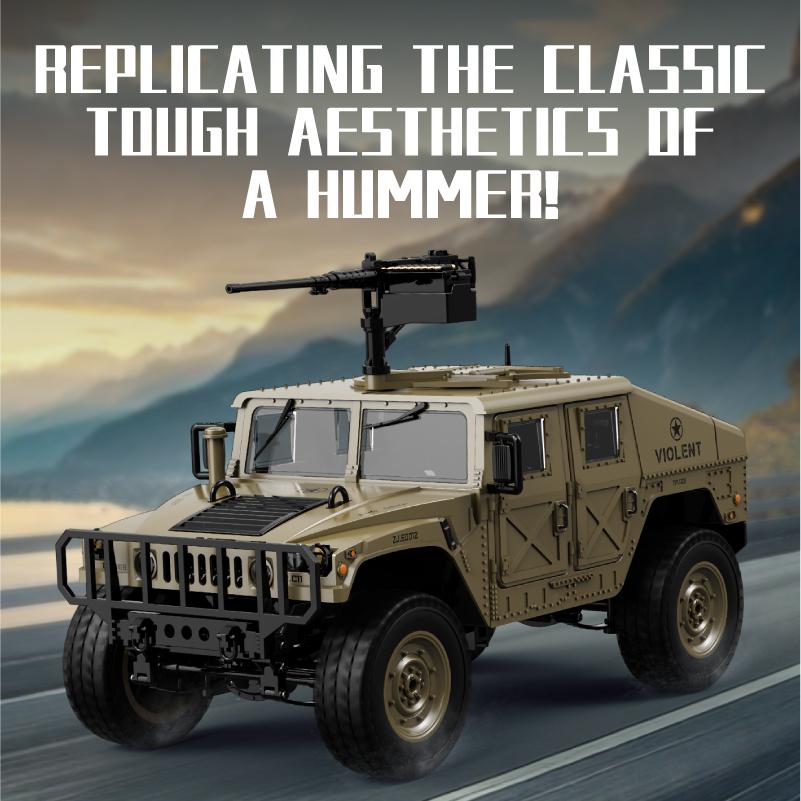 ABAH1 C8835 1:14 RC Car 2.4G Remote Control Car 4WD Off-road Climbing Simulation All-terrain RC Crawler Military Jeep JJRC RC Toys