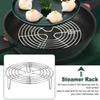 Durable Tray Stand 304 Stainless Steel Steamer Shelf Pot Steaming Cookware Steamer Rack