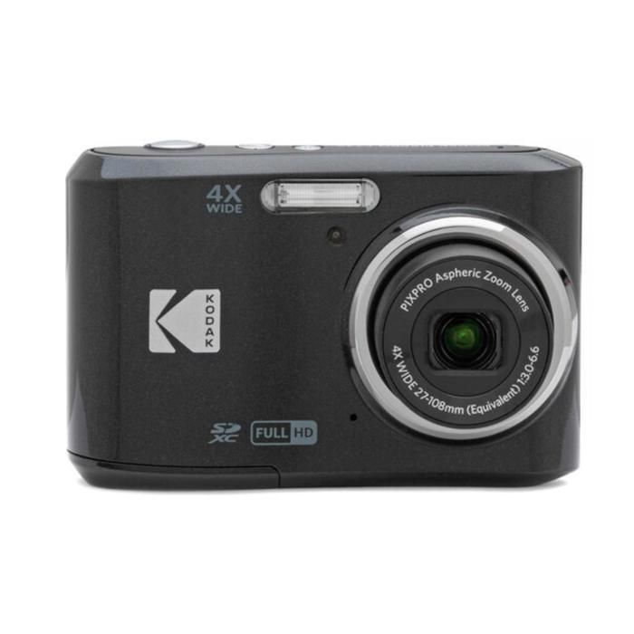 Kodak Pixpro FZ45 Friendly Zoom Appareil photo numérique 16 Mill. Pixel Zoom optique: 4 x noir vidéo Full HD,