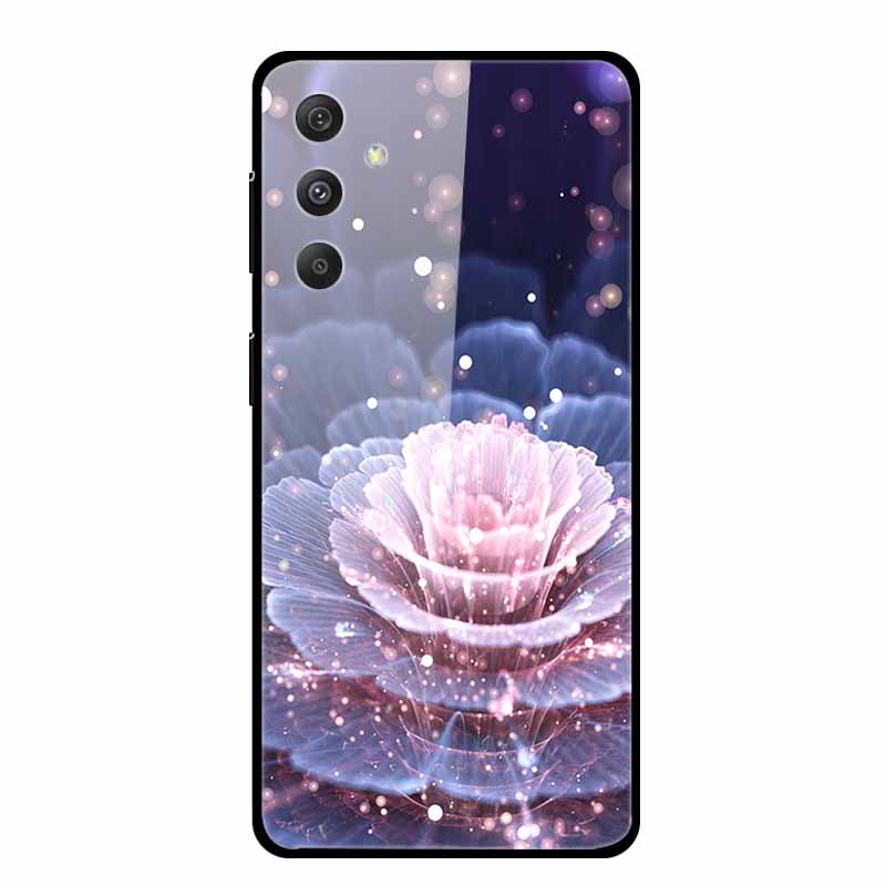 Glass Case For Samsung Galaxy A16 5G Phone Case Soft Bumper Tempered Glass Hard Back Cover For Samsung Galaxy M55 S25 Plus Case