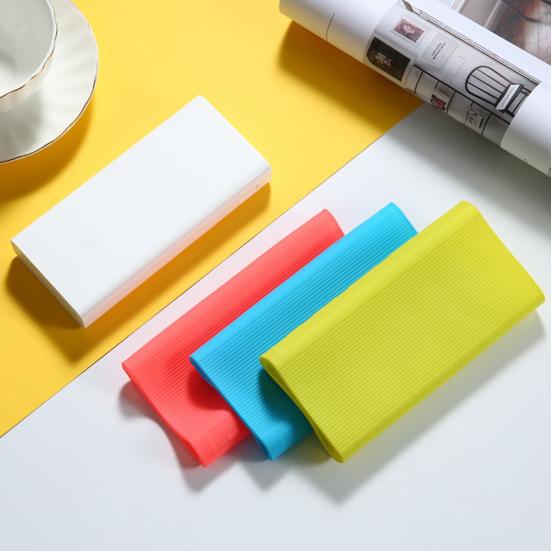 Power Bank Protective Case Soft Protective Cover Silicone Power Bank Silicone Cover for 30000mAh Power Bank 3 Fast Charging Version