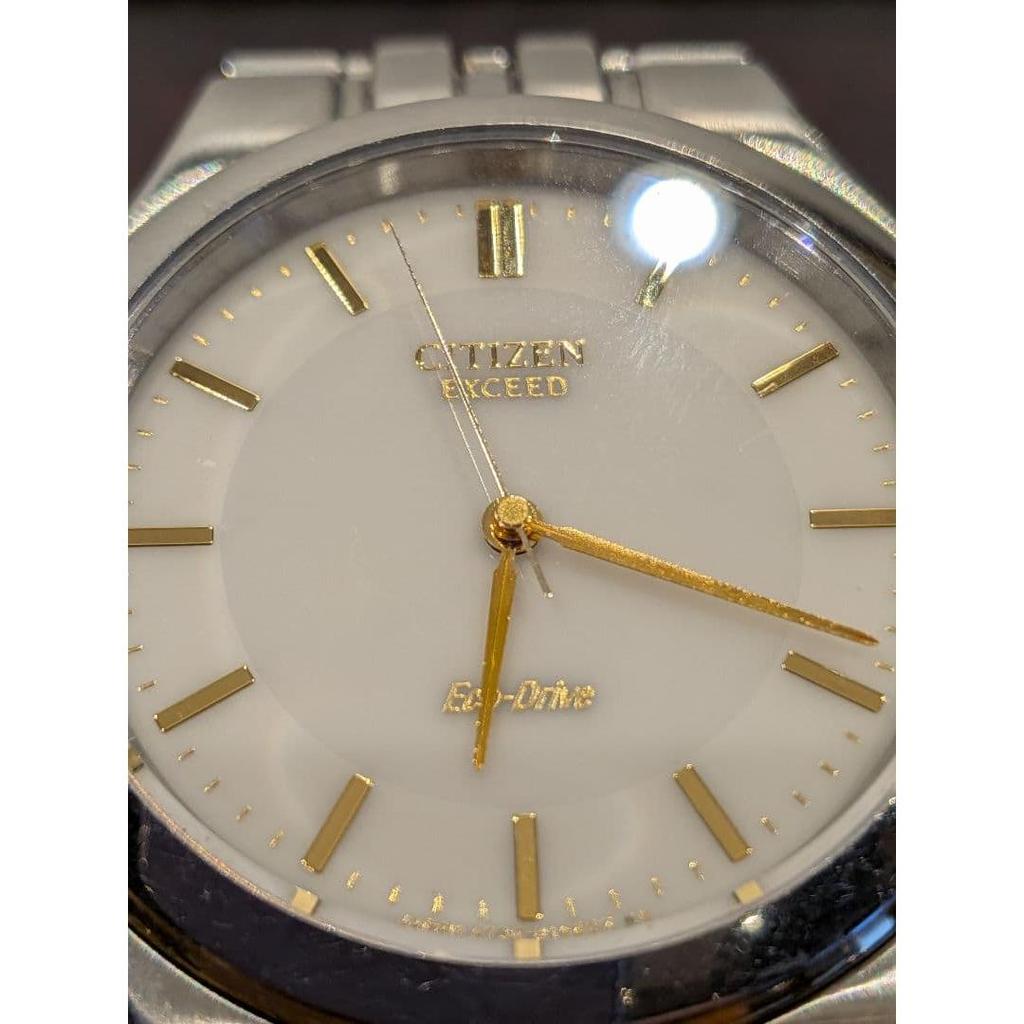 Подержанные часы CITIZEN EXCEED, батарея заменена, Eco-Drive, б/у