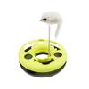 Cat For Funny Indoor Toys Cats Interactive Kitten Toys Roller Tracks With Spring Pet Toy With Exercise Balls Teaser Mouse