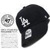 47BRAND Низкая кепка Los Angeles Dodgers Коллаборация MLB Главная лига бейсбола Аутентичная Размер F [B-RGW12GWS-BKD] Кепка, Кепка, (01) Черный,