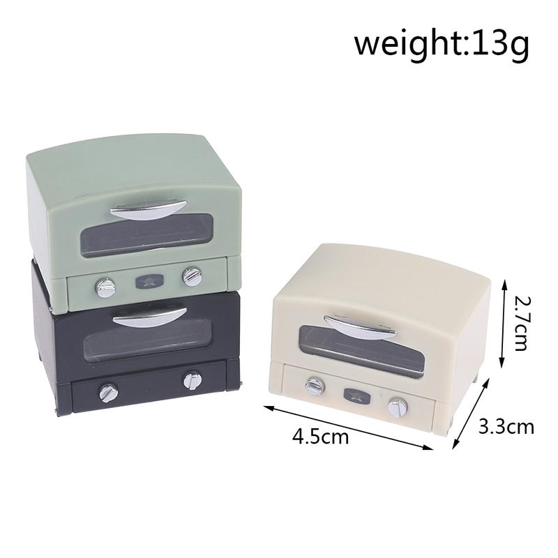 1PCS Dollhouse Miniature Kitchen Coffeemaker Electric Oven Microwave Oven Barbecue Machine Kitchen Electrical Model Pretend Toys